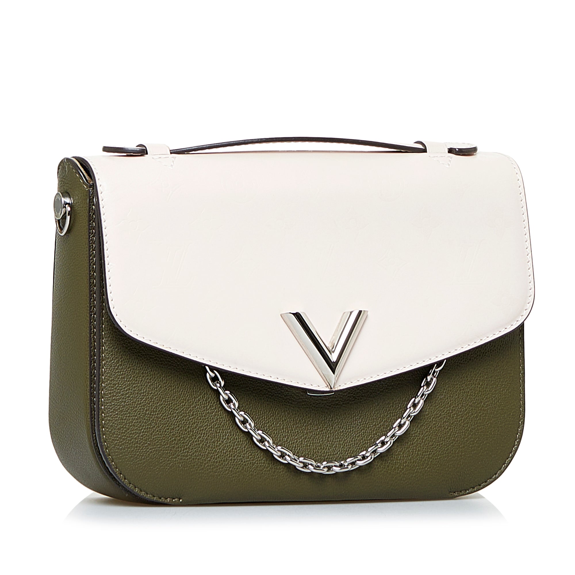 Lv Chain Shoulder Bag mono design
