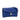 Blue MCM Studded Leather Patricia Wallet on Chain Crossbody Bag - Designer Revival