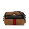 Brown Gucci Mini Ophidia Crossbody Bag