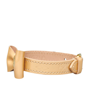 Brown Louis Vuitton Vernis Favorite Bow Bracelet