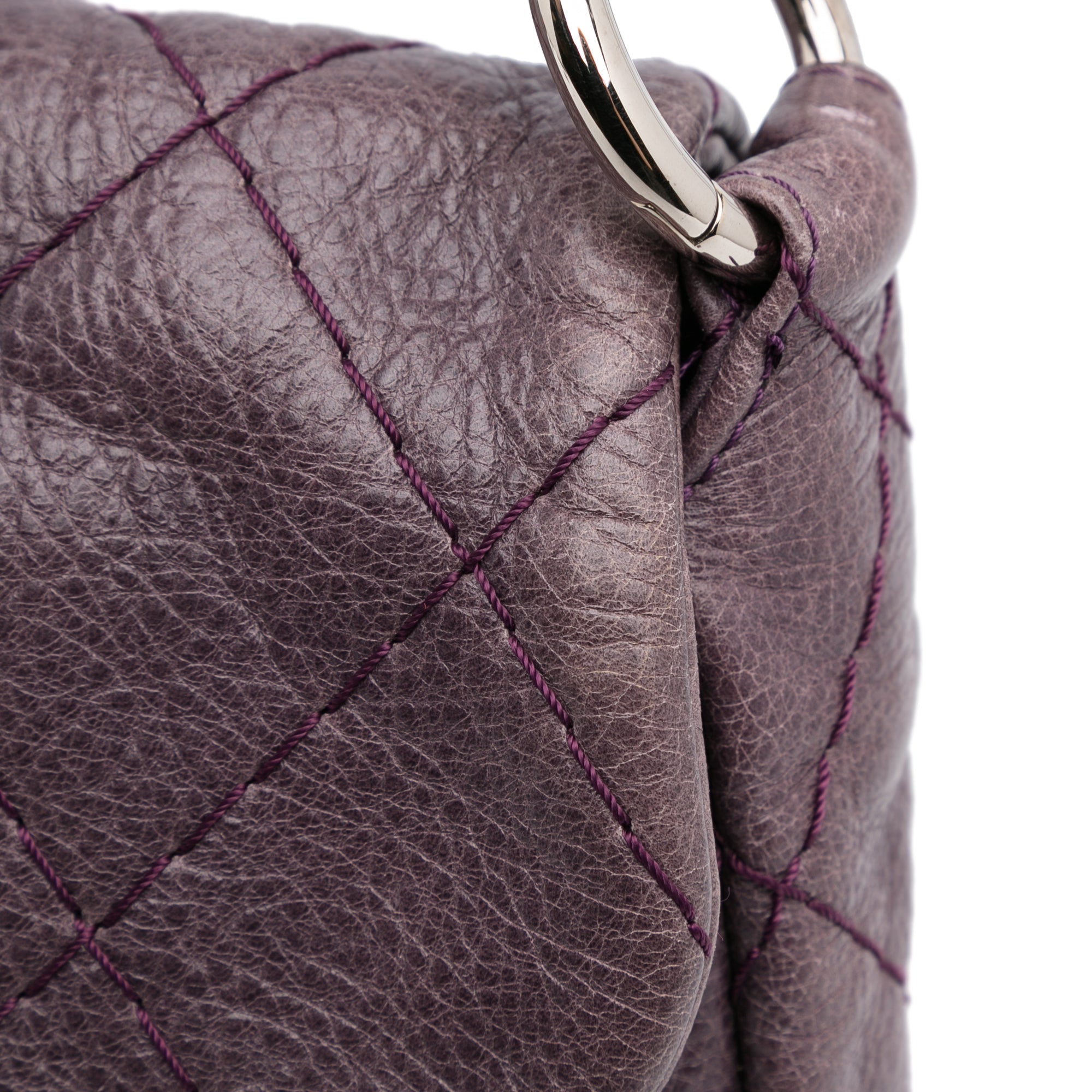 Purple Chanel On The Road Flap Shoulder Bag – Designer Revival