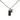 Silver Louis Vuitton Monogram Eclipse Collie Charms Pendant Necklace