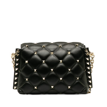 Black Valentino Candystud Shoulder Bag - Designer Revival