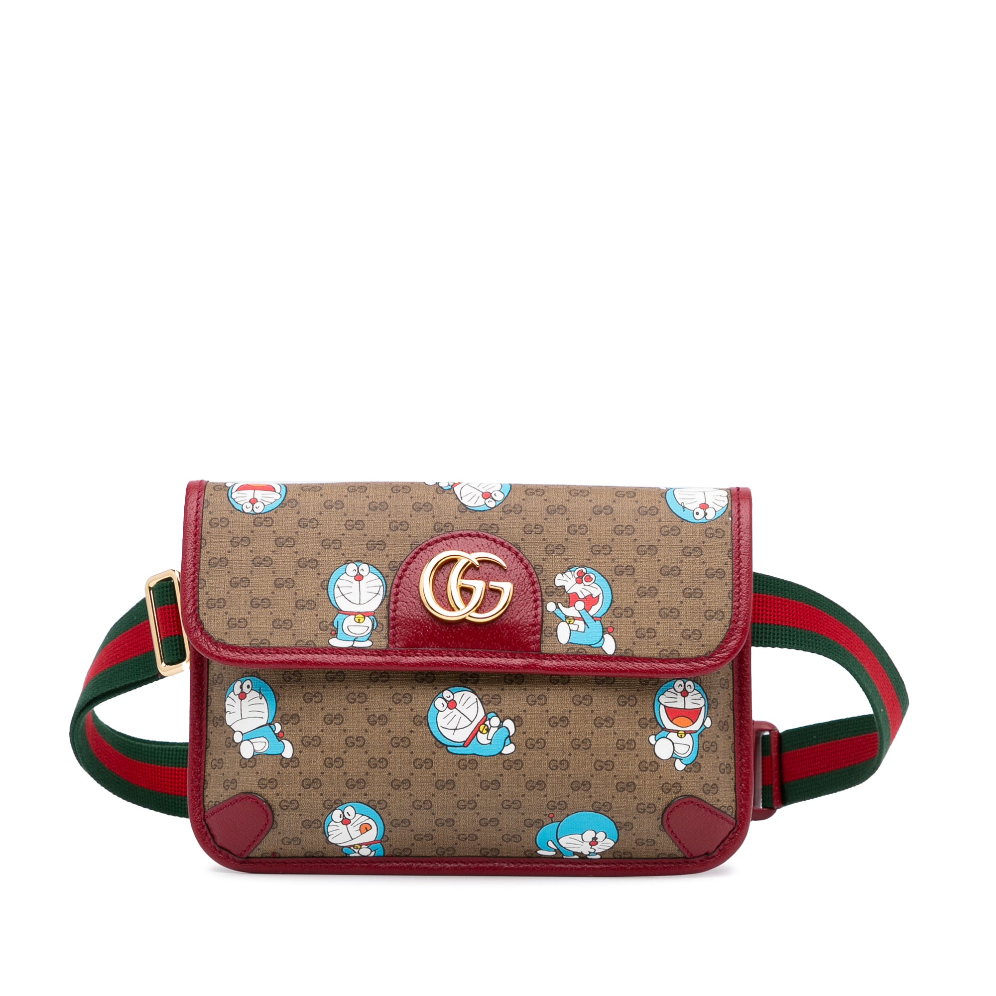 Brown Gucci X GG Supreme Belt bag |