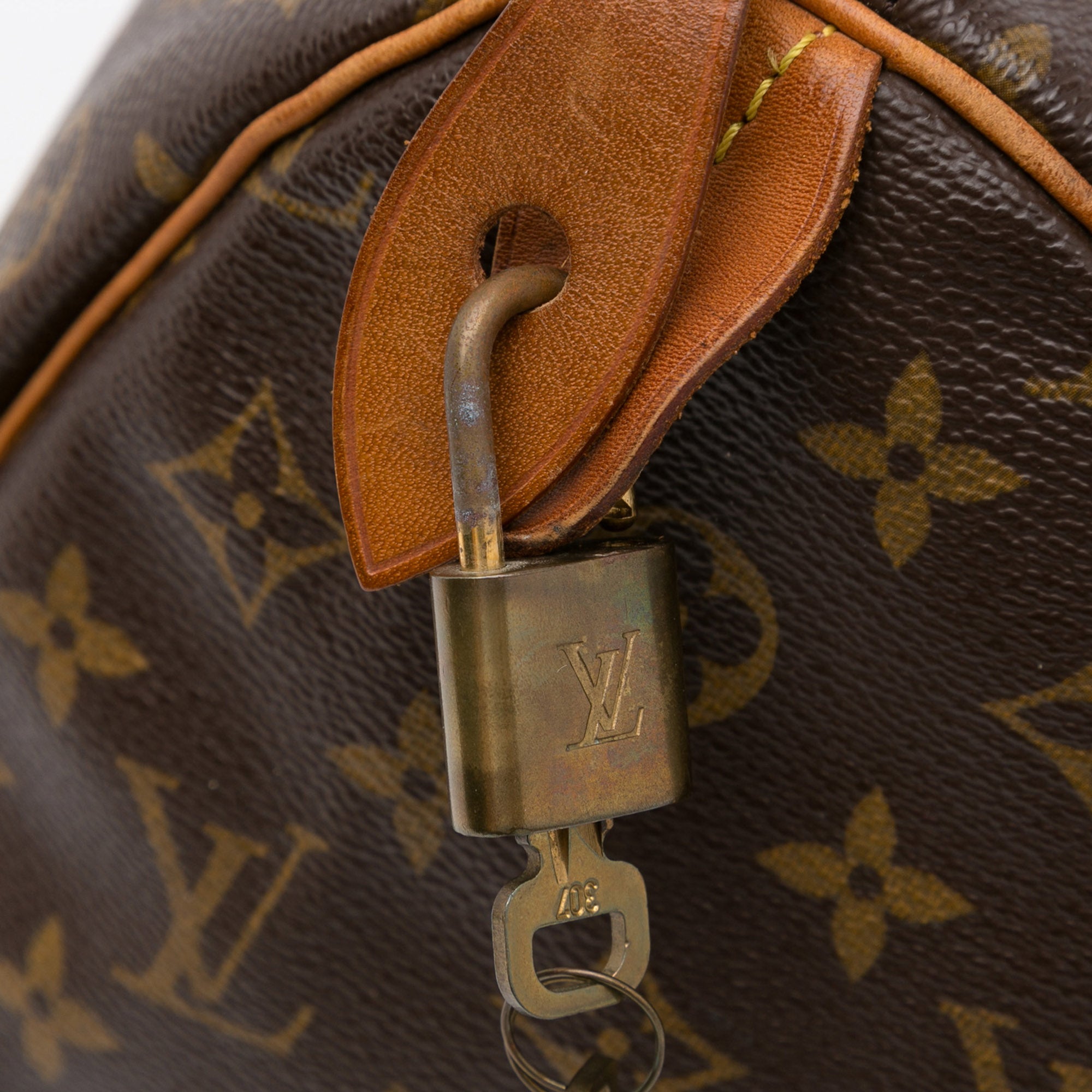 Louis Vuitton Vintage - Monogram Speedy 35 Bag - Brown - Monogram