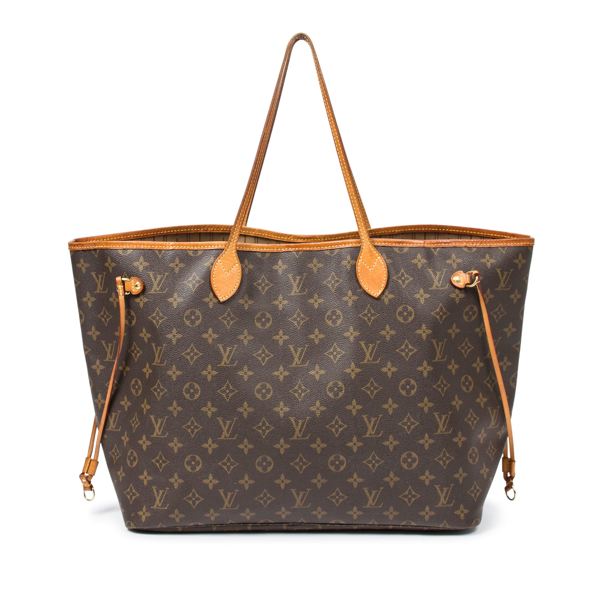 Louis Vuitton Tote Bag W/ Monogram Design