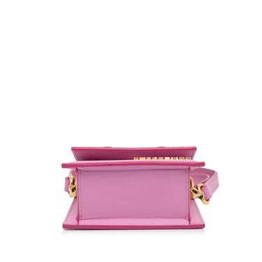 Pink Jacquemus Le Chiquito Mini Bag Satchel - Designer Revival