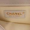 White Chanel Small Boy Embroidered Lurex Chevron Bag