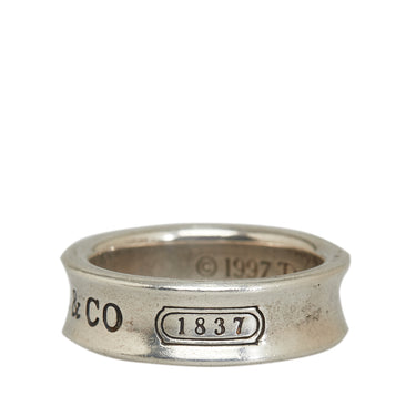 Silver Tiffany 1837 Band Ring - Designer Revival