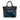 Blue Prada Tessuto Stampato Reversible Satchel - Designer Revival