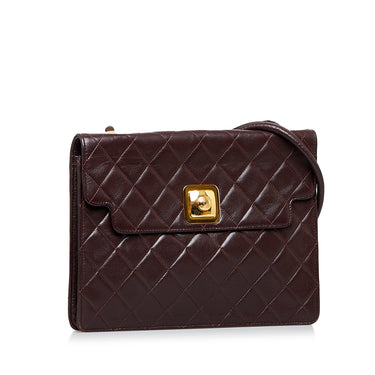 Red Chanel Matelasse Flap Bag - Designer Revival
