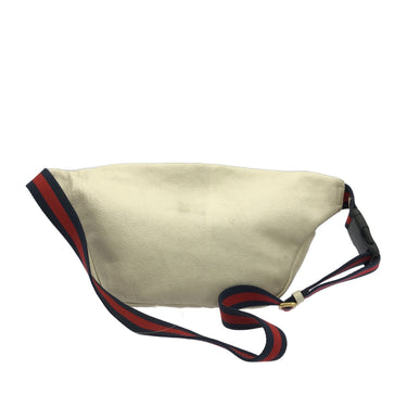 White Gucci Coco Capitan Logo Belt Bag - Designer Revival