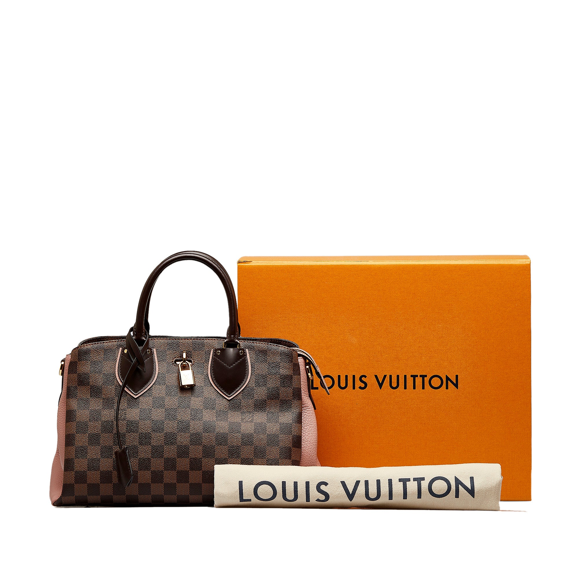 Brown Louis Vuitton Damier Ebene Normandy Satchel – Designer Revival