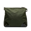 Green Prada Tessuto Crossbody Bag
