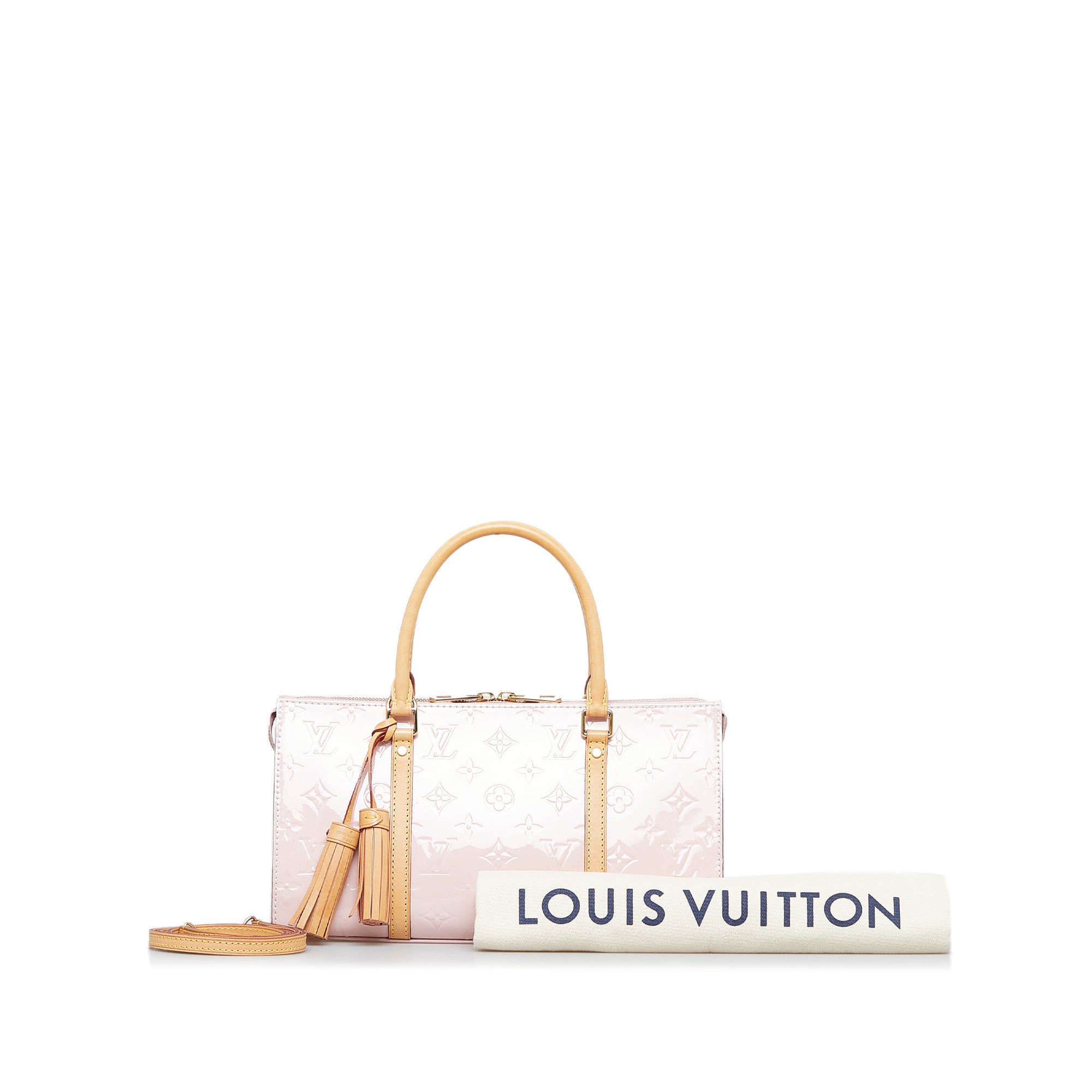 Louis Vuitton Triangle Monogram Handbag