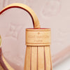 Pink Louis Vuitton Monogram Vernis Neo Triangle Satchel