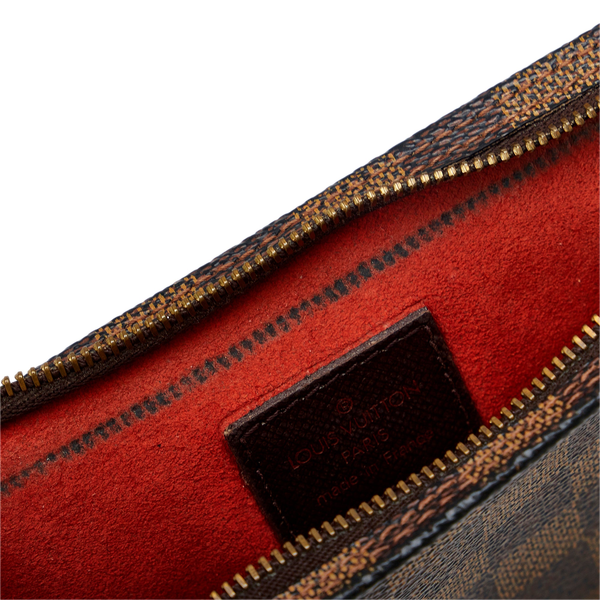 Louis Vuitton Damier Marais Bucket Shoulder Bag + Zip Pouch Clutch