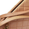 Brown Chanel CC Crown Shoulder Bag