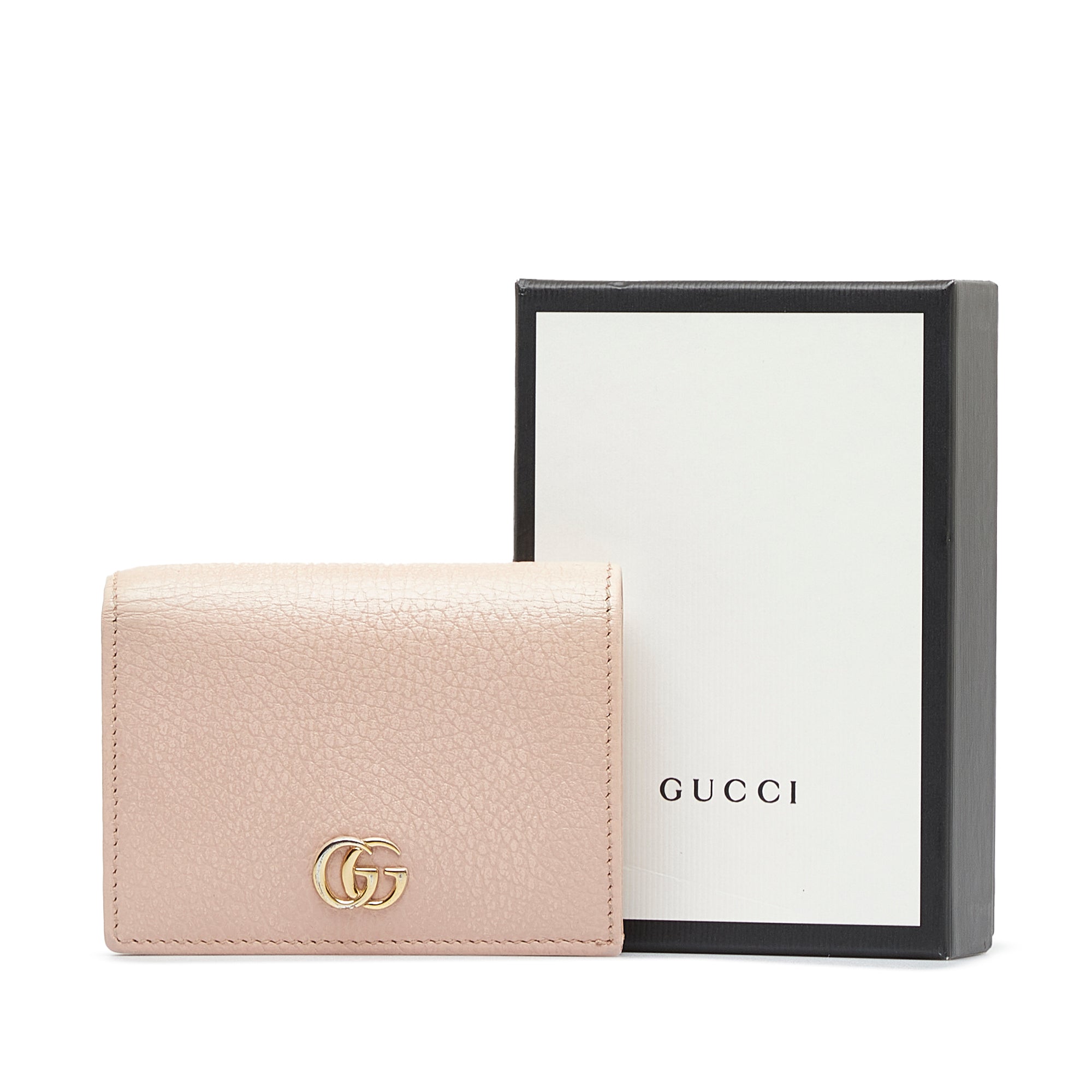 Pink Gucci GG Marmont Bifold Wallet – Designer Revival