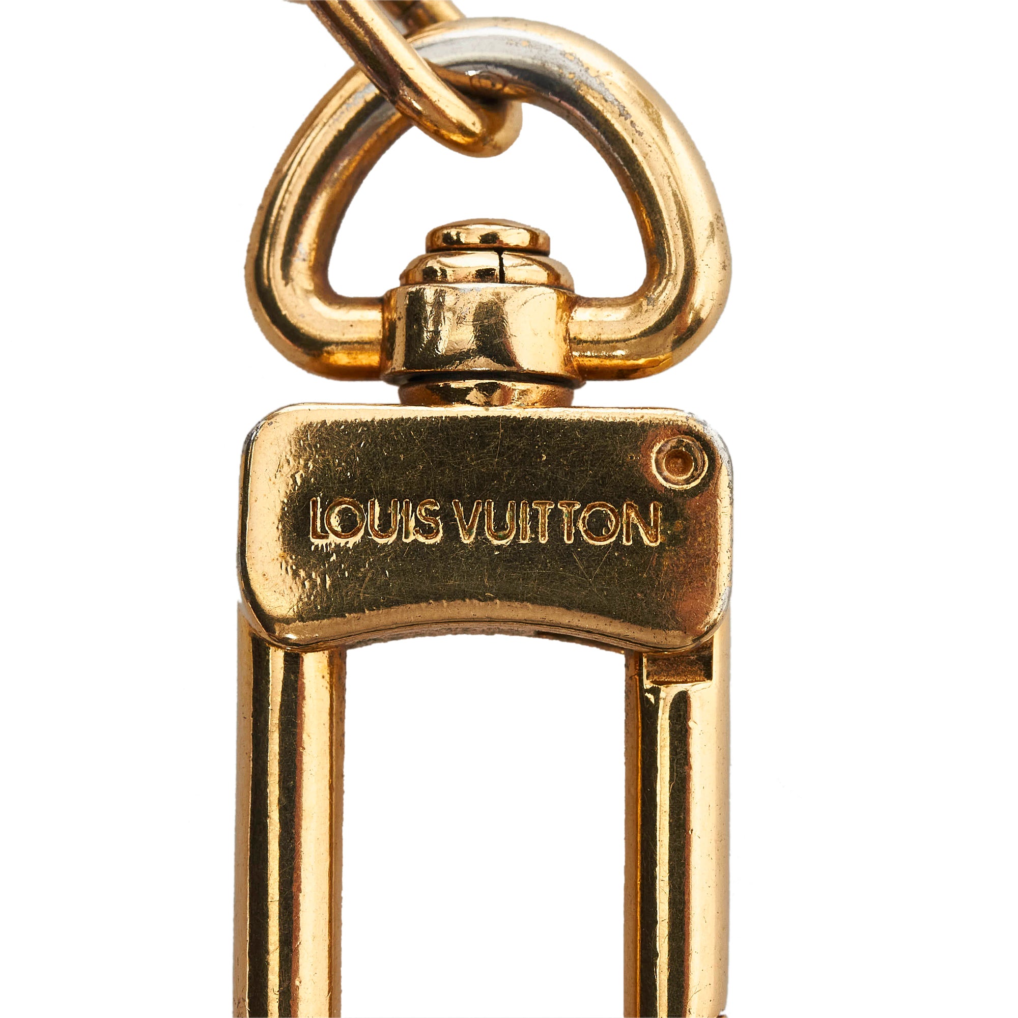 Louis Vuitton keyring Golden Metal ref.923566 - Joli Closet