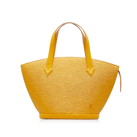 AmaflightschoolShops Revival, Yellow Louis Vuitton Epi Saint Jacques PM  Short Strap Handbag