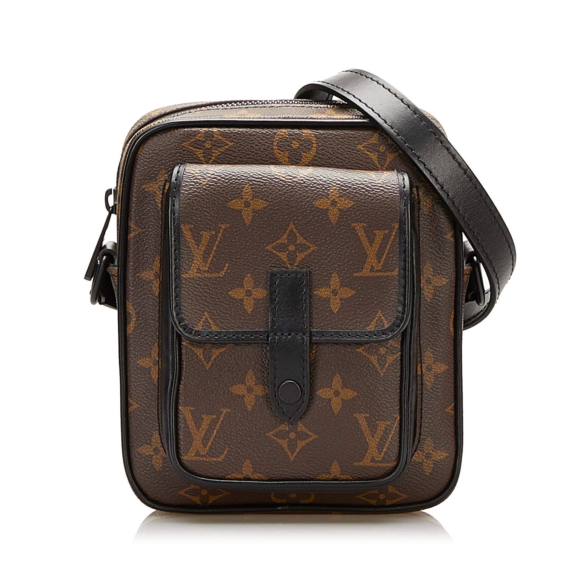 Authentic Louis Vuitton Monogram Tambourine Shoulder Bag, Luxury