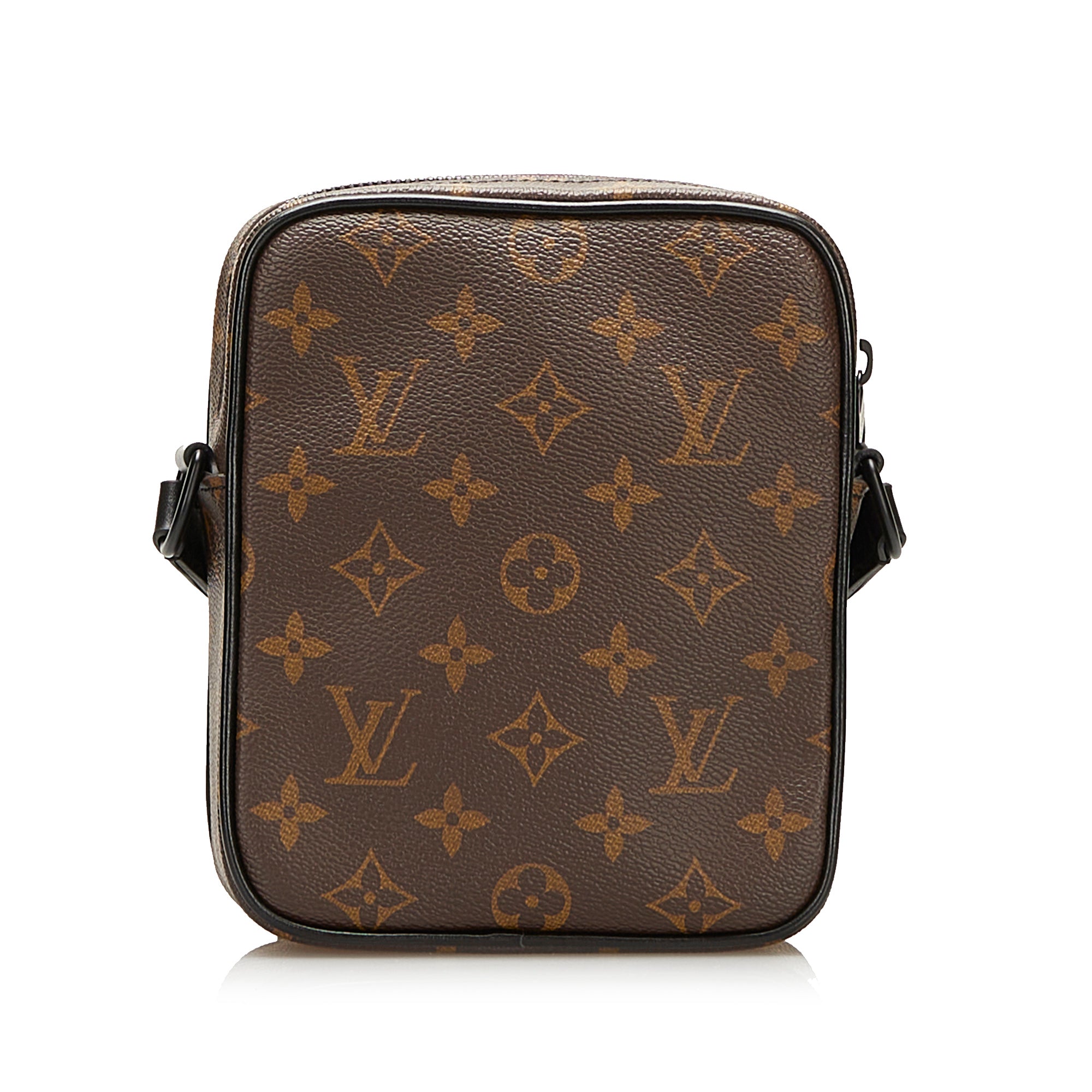 Louis Vuitton - Authenticated Essential Trunk Clutch Bag - Cloth Brown for Women, Never Worn