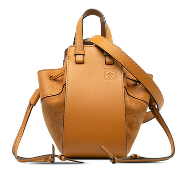 Brown Loewe Mini Hammock Bag Satchel - Designer Revival