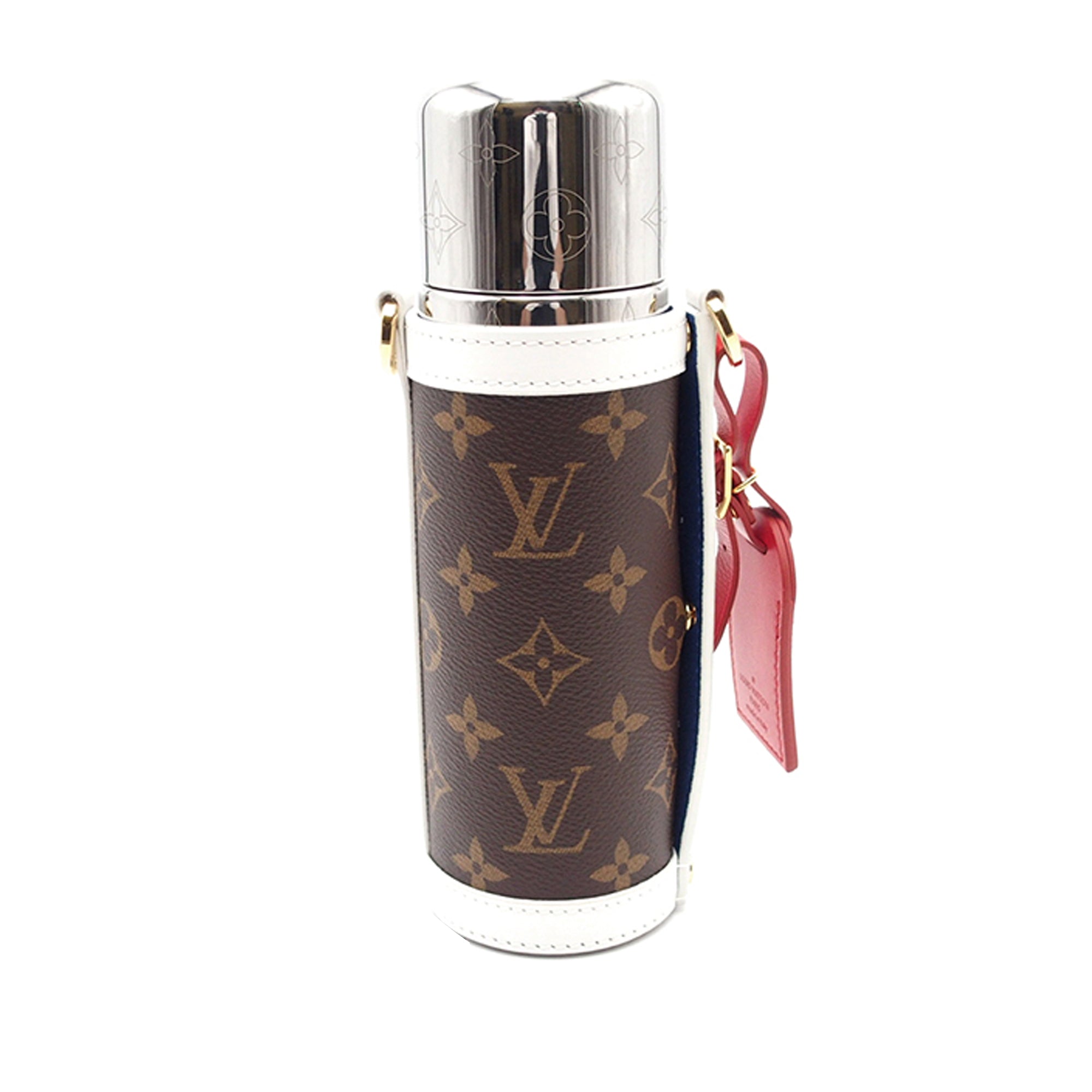 Brown Louis Vuitton x NBA Mongoram Flask Holder – Designer Revival