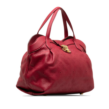 Red Louis Vuitton Monogram Mahina Cirrus PM Handbag - Designer Revival