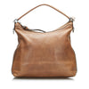 Brown Gucci Miss GG Leather Satchel