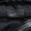 Black Gucci Leather Shoulder Bag