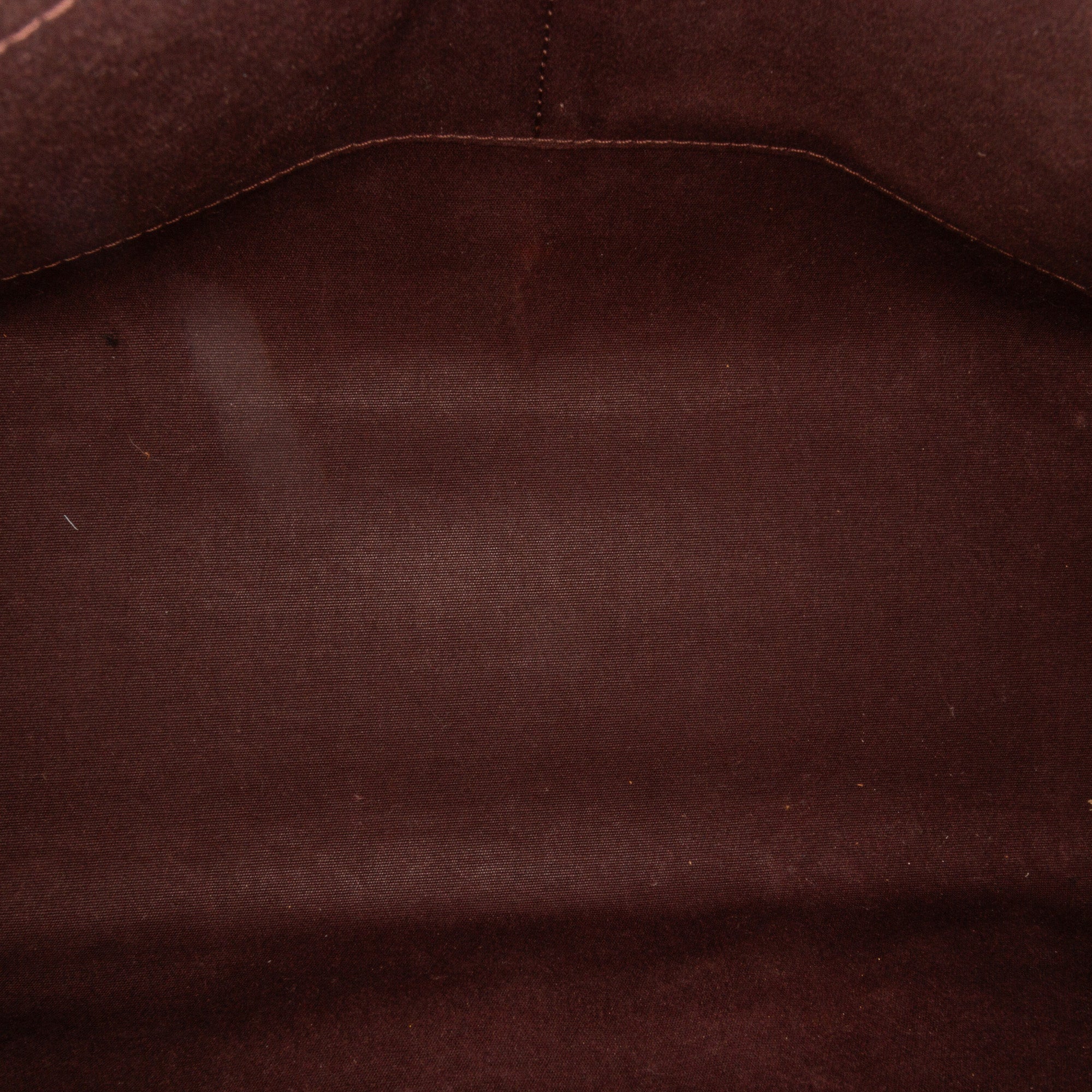 Louis Vuitton Purple Vernis Brea MM Brown Light brown Leather