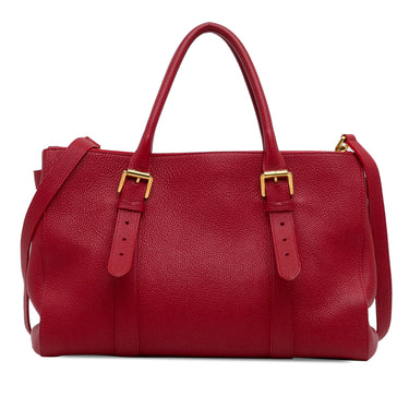 Red Mulberry Bayswater Double Zipped Satchel - Designer Revival