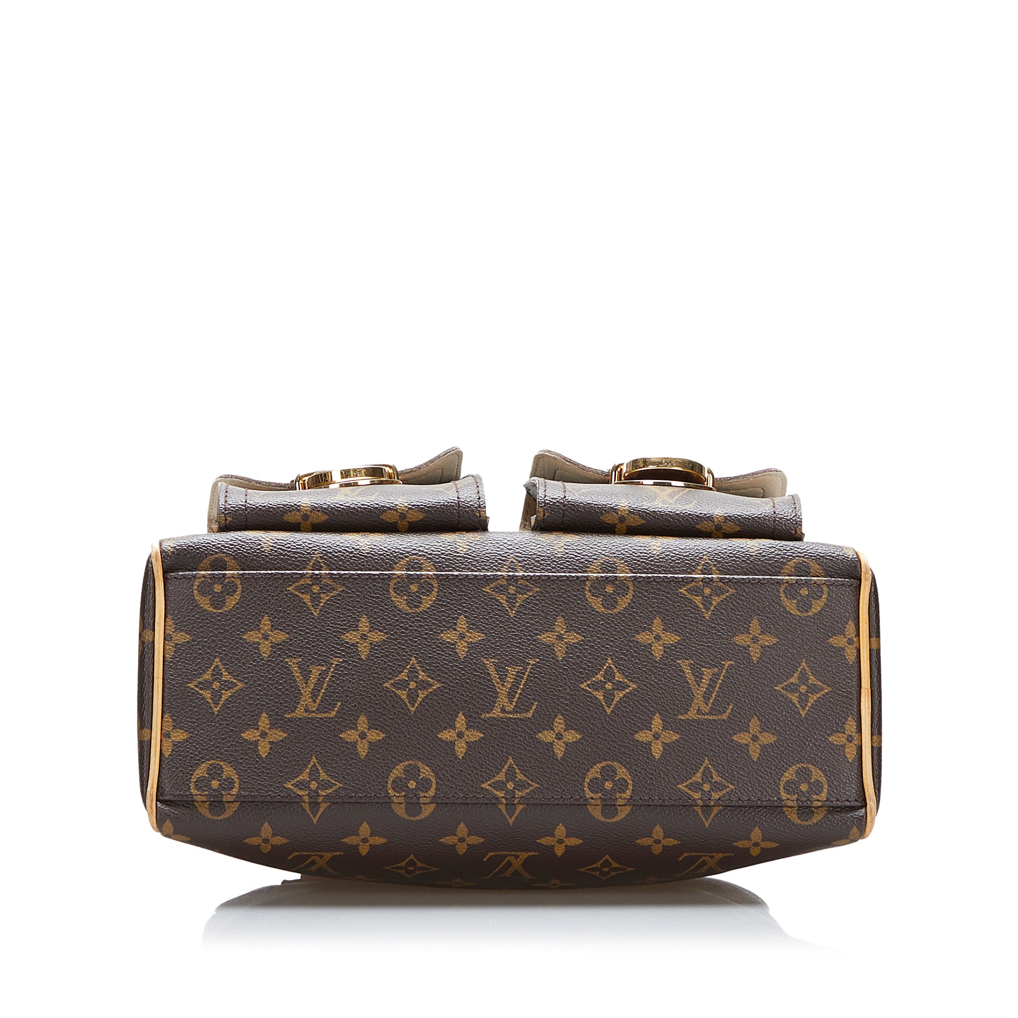 Louis Vuitton Monogram Manhattan PM - Brown Handle Bags, Handbags