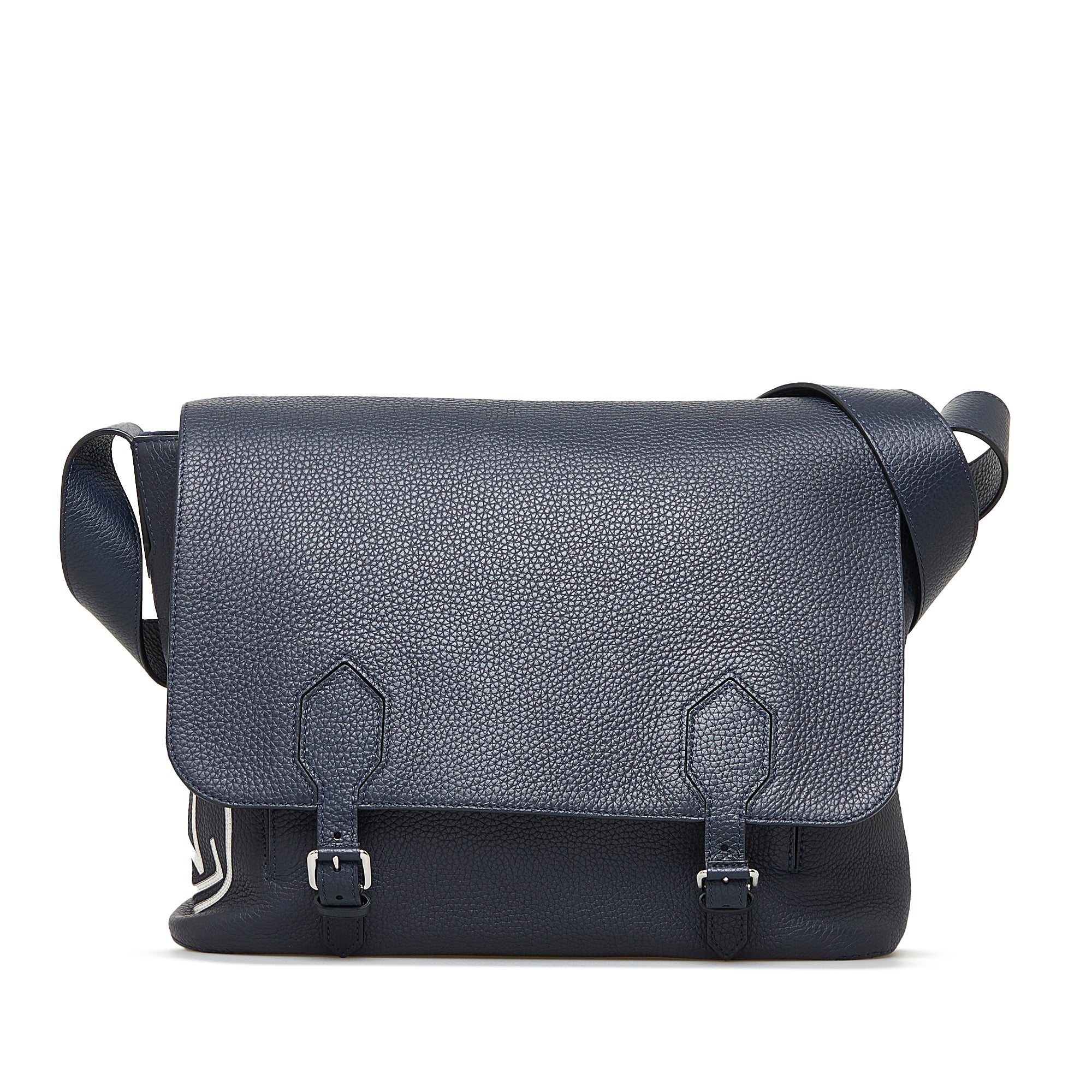 leather dersou messenger