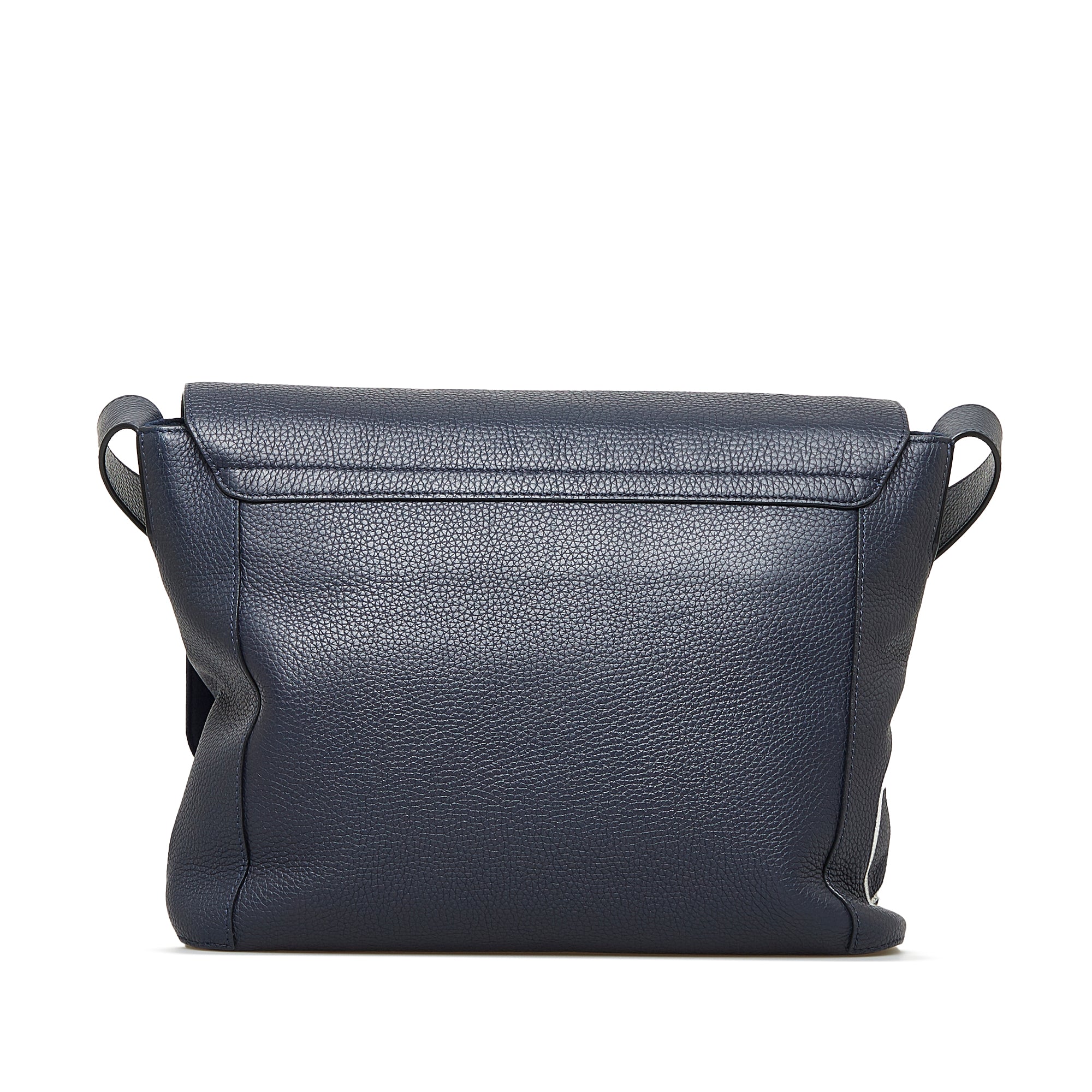 Louis Vuitton Black Grained Leather Bucket Side Pockets Crossbody Strap Bag