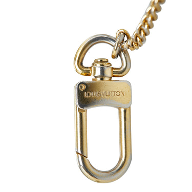 Gold Louis Vuitton Gold-Tone Key Chain