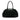 Black Prada Vitello Trimmed Tessuto Bowling Bag - Designer Revival