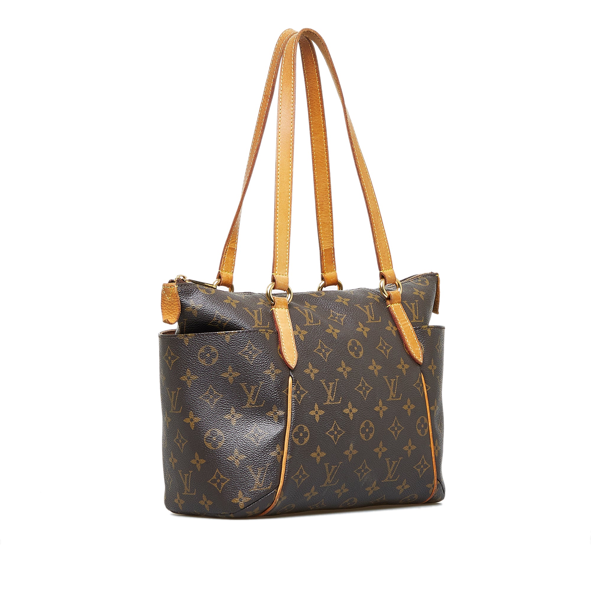 Louis Vuitton - Authenticated Thames Handbag - Cloth Brown for Women, Very Good Condition