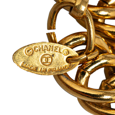 Gold Chanel Vintage 31 Rue Cambon Paris Link Charm Bracelet - Designer Revival