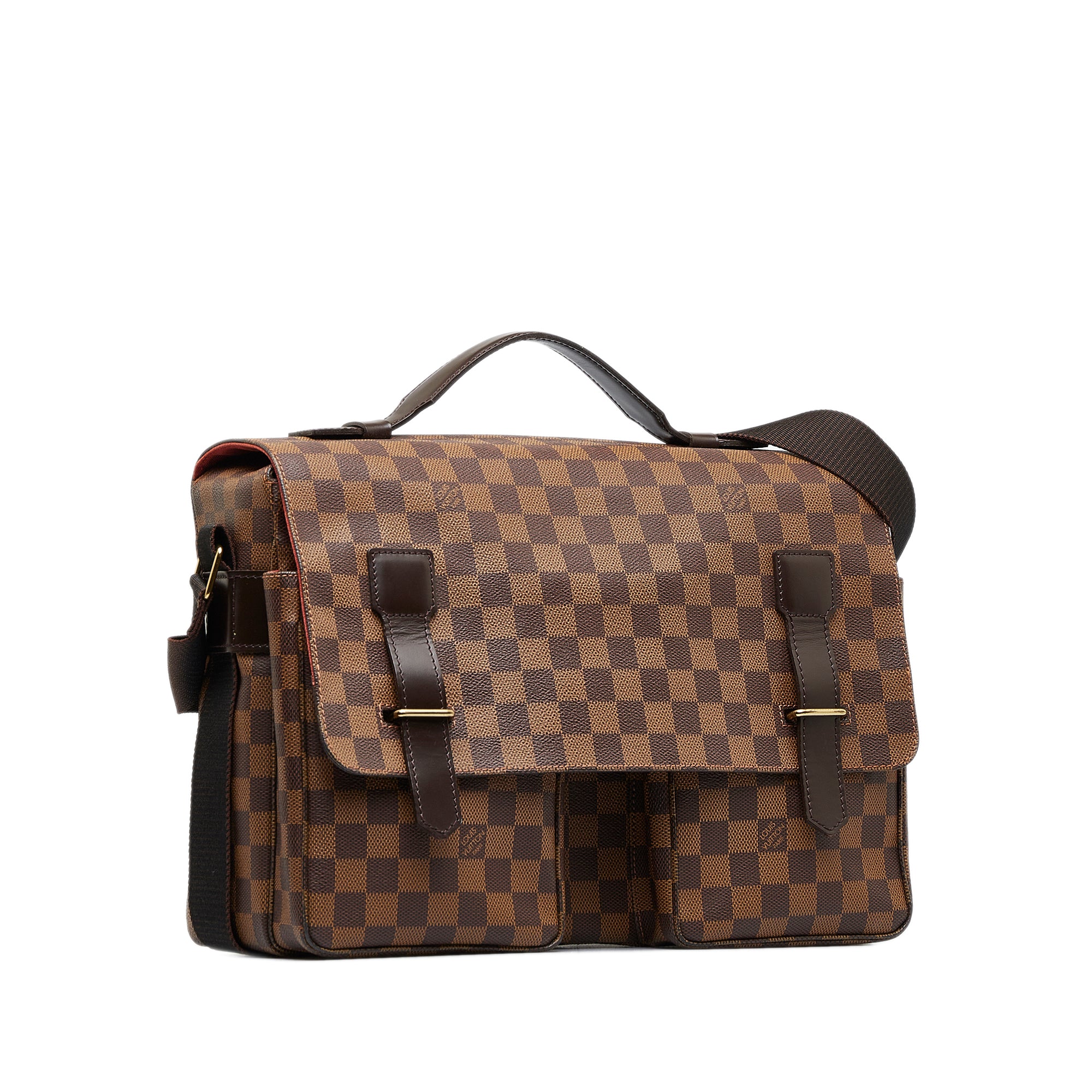 Brown Louis Vuitton Damier Ebene Broadway Crossbody Bag – Designer Revival