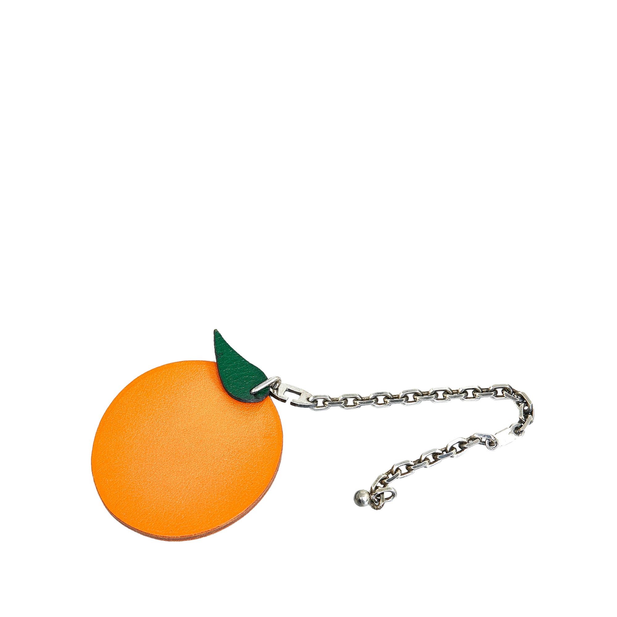 Louis Vuitton Key Chain Black/Orange in Metal with Black/Orange - US