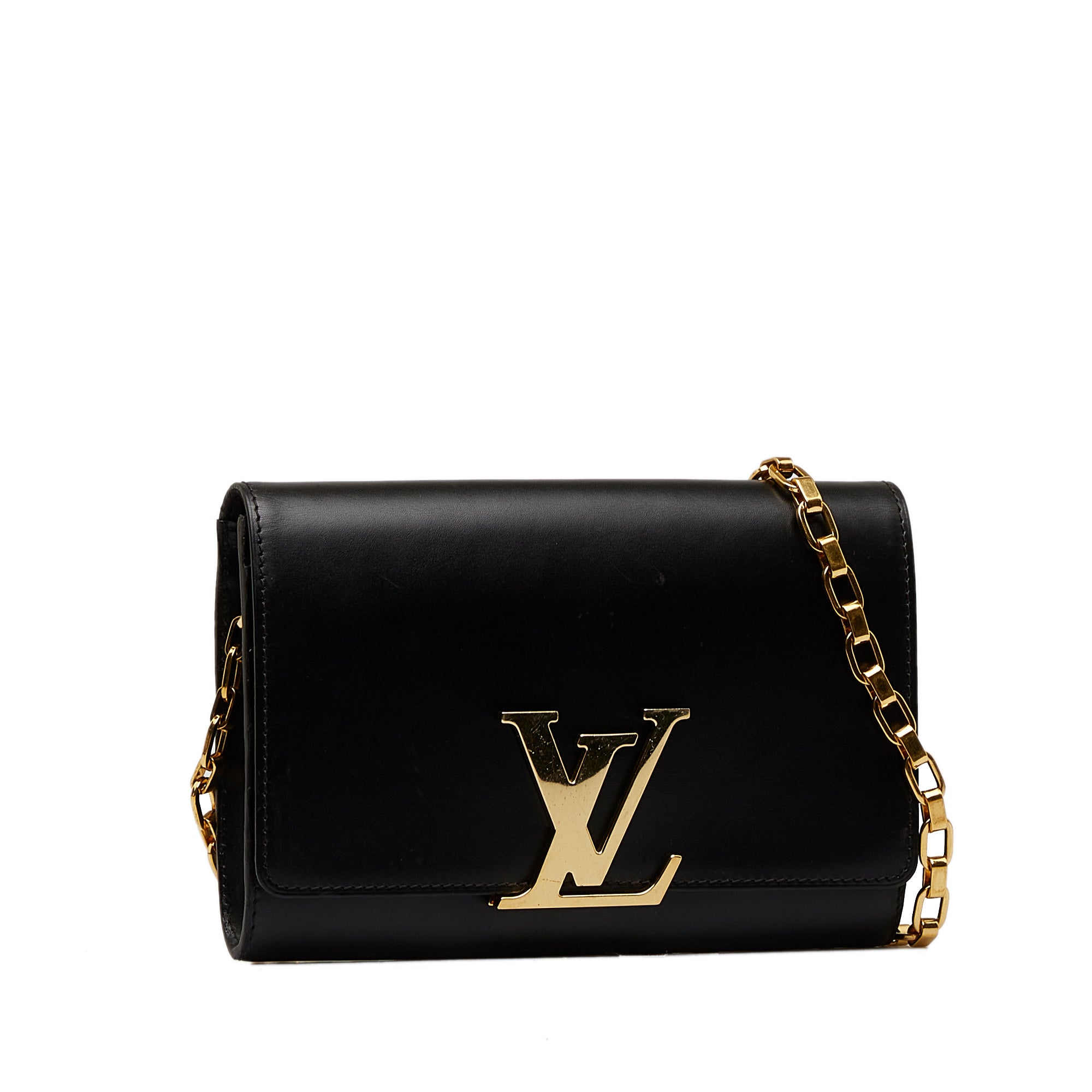 Louis Vuitton Louise Chain GM - Black Shoulder Bags, Handbags - LOU547058