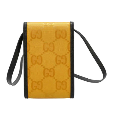 Yellow Gucci Mini GG Off The Grid Crossbody Bag - Designer Revival