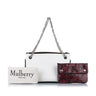 White Mulberry Leather Shoulder Bag - Designer Revival