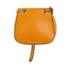 Orange Miu Miu Madras Dahlia Leather Crossbody Bag