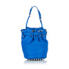 Blue Alexander Wang Diego Leather Bucket Bag