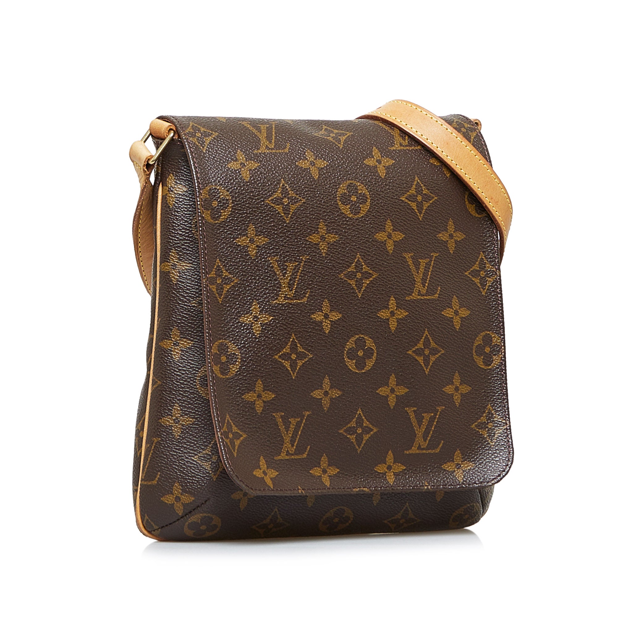 Brown Louis Vuitton Monogram Musette Salsa Shoulder Bag