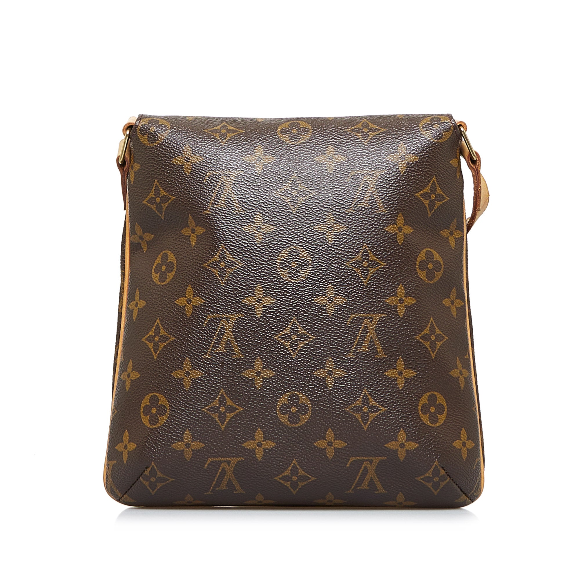 Louis Vuitton Musette Salsa Brown Canvas Shoulder Bag (Pre-Owned)